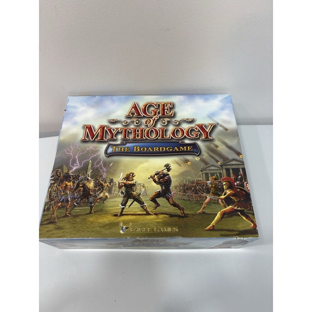 Age of Mythology The Board Game Eagle Games 2003 Edition 100% Complete